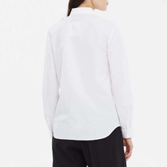 HYEIN SEO WHITE EMBROIDERED SHIRT - Picture 2 of 9